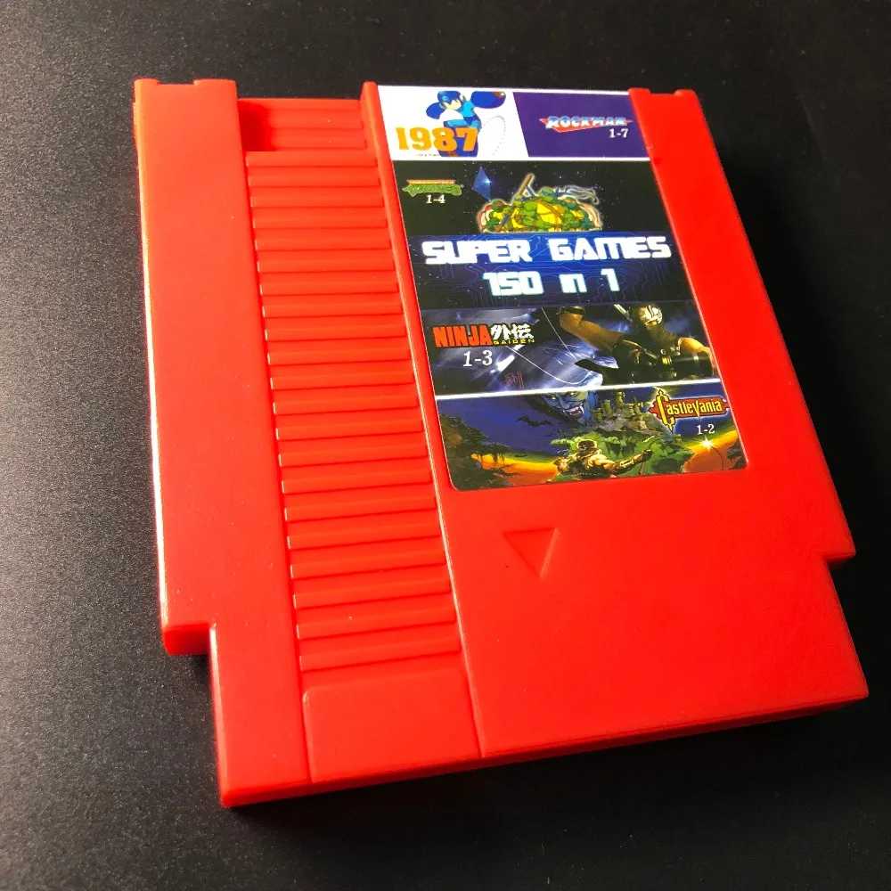 

Battery save 150 in 1 USA Version Video Game 8 bit 72 pins For NTSC and PAL Console !