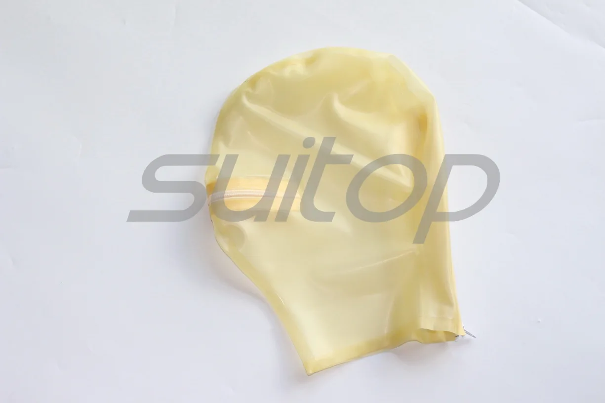 

Suitop New latex Hoods rubber masks for ault costumes