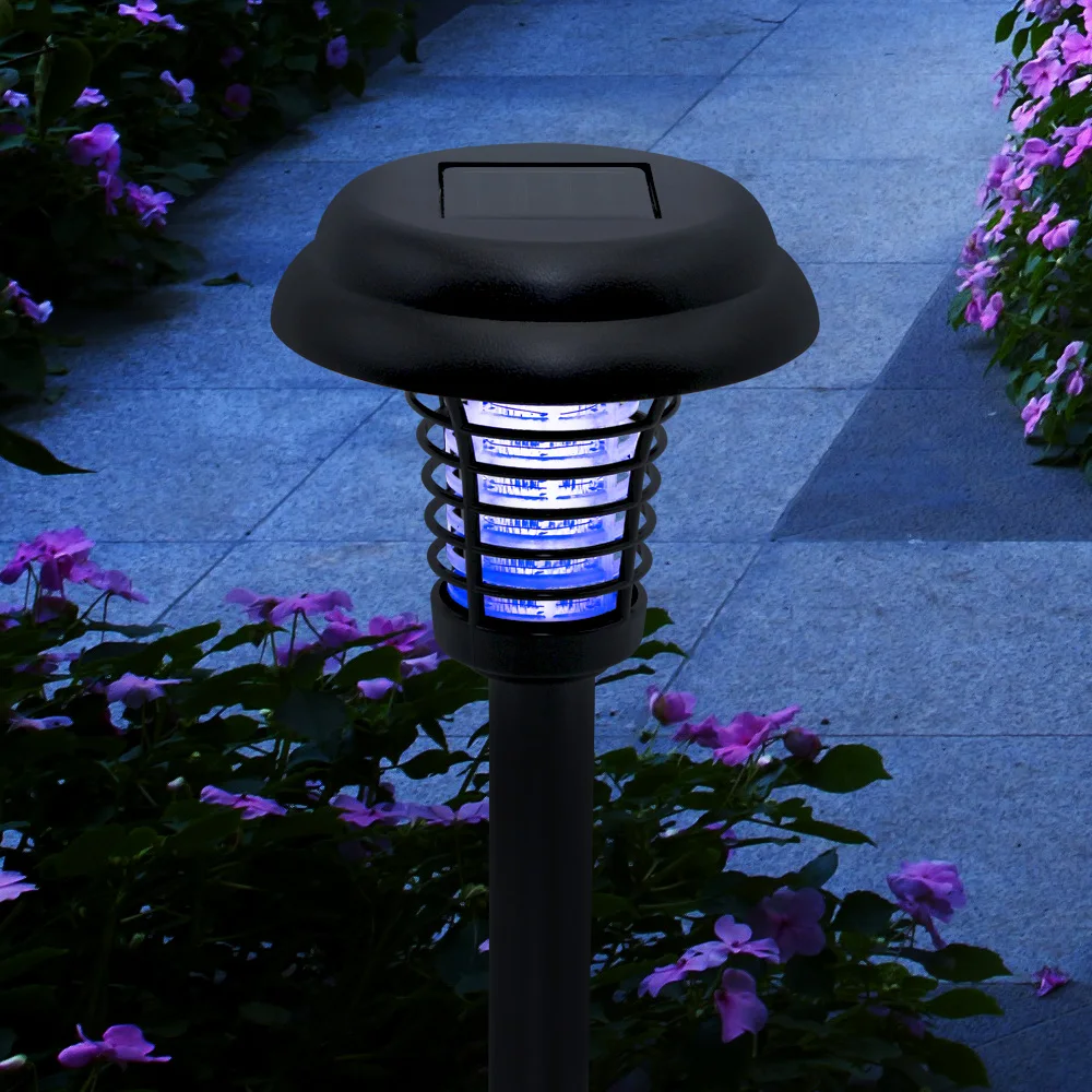 ANBLUB Outdoor LED Solar Mosquito Killer Lamp For Garden Yard Lawn Path