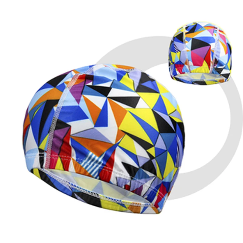 

HZYEYO Adult Swim Caps water proof elastic free size nylon men swiming accessories M001, free shipping
