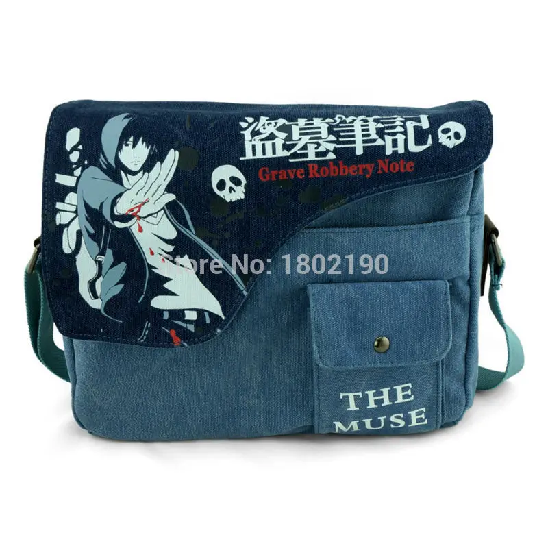 Anime Messenger Bag Cartoon Shoulder Bag KylinZhangGrave Robbery Note
