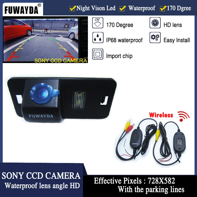 CCD HD Rear Parking Backup Camera For BMW 1//3//5 X3 X5 X6 E39 E53 E82 E88 E90 M3