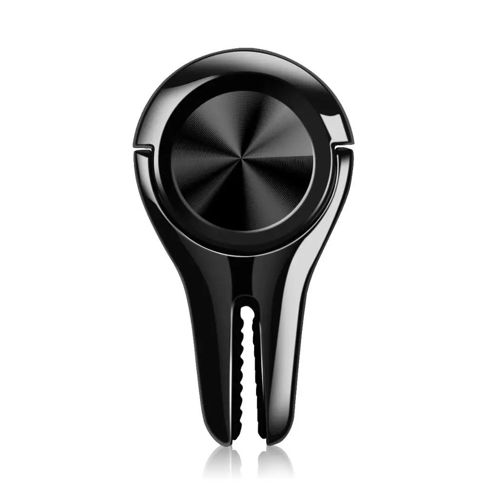 Автомобильный держатель для телефона FONKEN, универсальный Настольный кронштейн, вращающаяся на 360 градусов розетка для вентиляционного отверстия, подставка для мобильного телефона - Цвет: Car holder Black