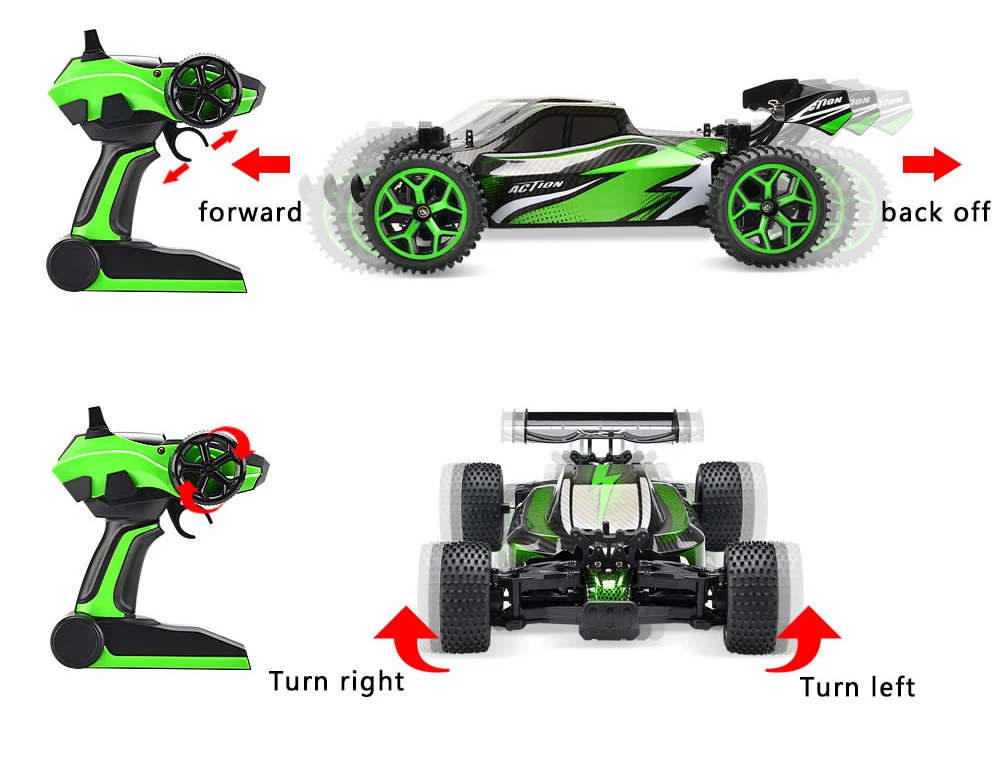 Радиоуправляемая машина 4WD 1/18, машинка с дистанционным управлением, радиоуправляемая машина, радиоуправляемая машина, игрушки для детей, подарки