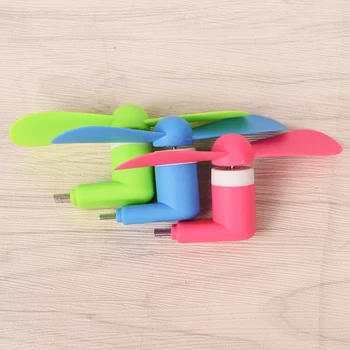 

Portable 2 in 1 Mini Micro USB Silicone Fan For iPhone 5 6 hand Fan for Samsung For HTC Android For OTG Smartphones USB Gadget