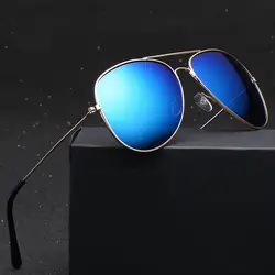 BAOLANG 2019 Металл Овальный Винтаж солнцезащитные очки для женщин для мужчин зеркало классический Ретро Street Beat очки мужчин/женщи