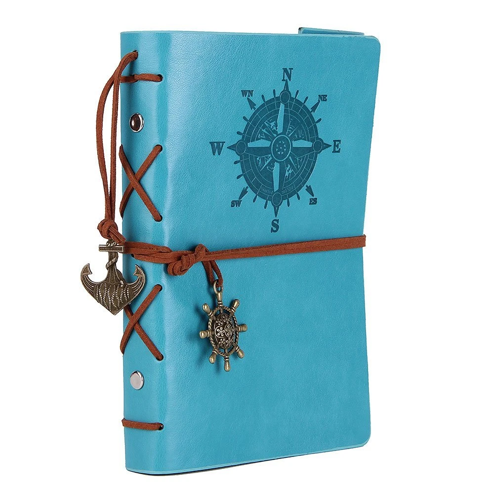 Vintage Notebook Leather Cover Journal Diary Blank String Nautical Traveler t Vintage Notebook Leather Cover Journal Diary Blank String Nautical Traveler t