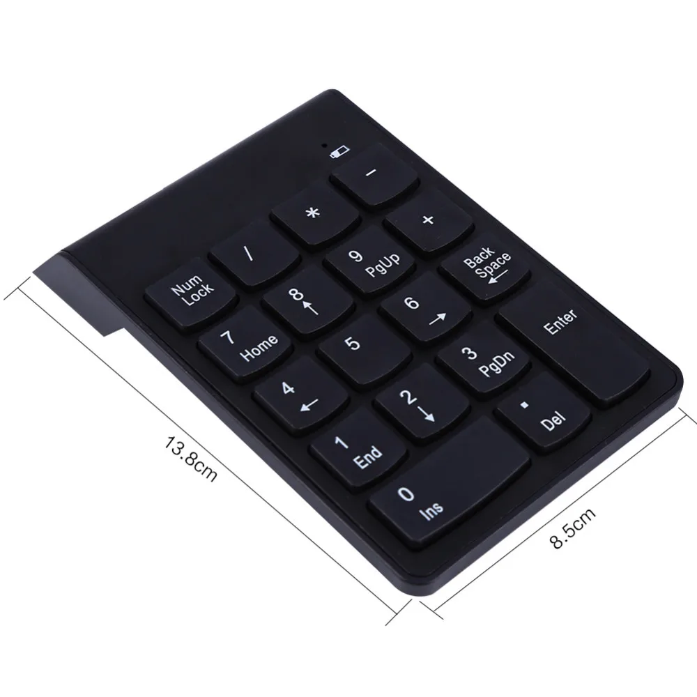 Цифровая клавиатура USB Проводная Мини-Клавиатура для ноутбука настольного ПК Pro компьютерная клавиатура Numpad 18 клавиш Универсальная клавиатура