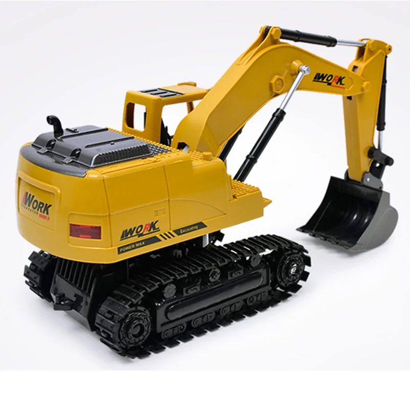 2 4G 8 CH RC экскаватор грузовик автомобиль с светильник пульт дистанционного