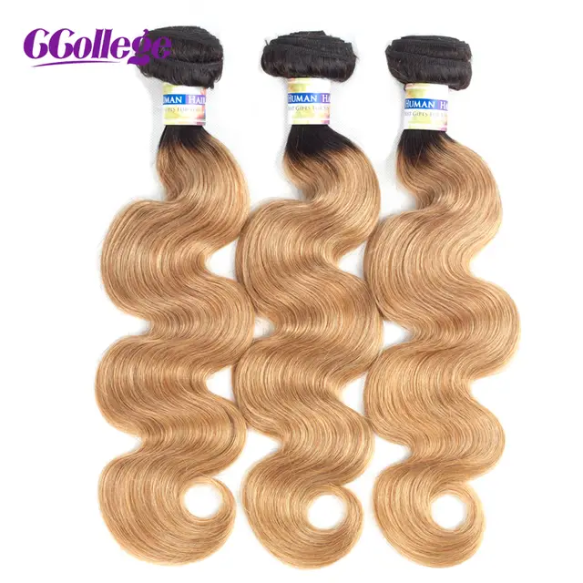 Online Shop Ccollege Brazilian Body Wave Hair 3 Bundles Machine