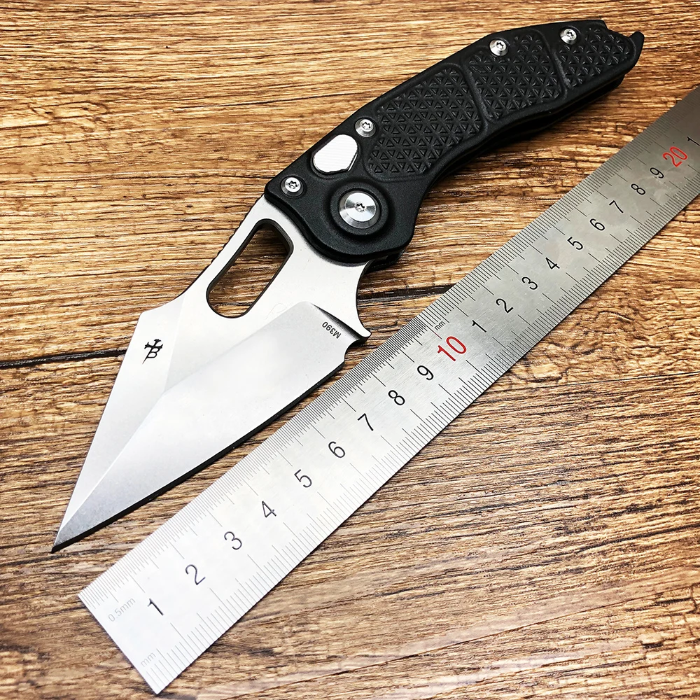 

BJL Tactical Flipper Folding knife Stitch D2 Blade Nylon Glass Fiber Handle Outdoor Survival Camping Hunt kitchen knif EDC Tool