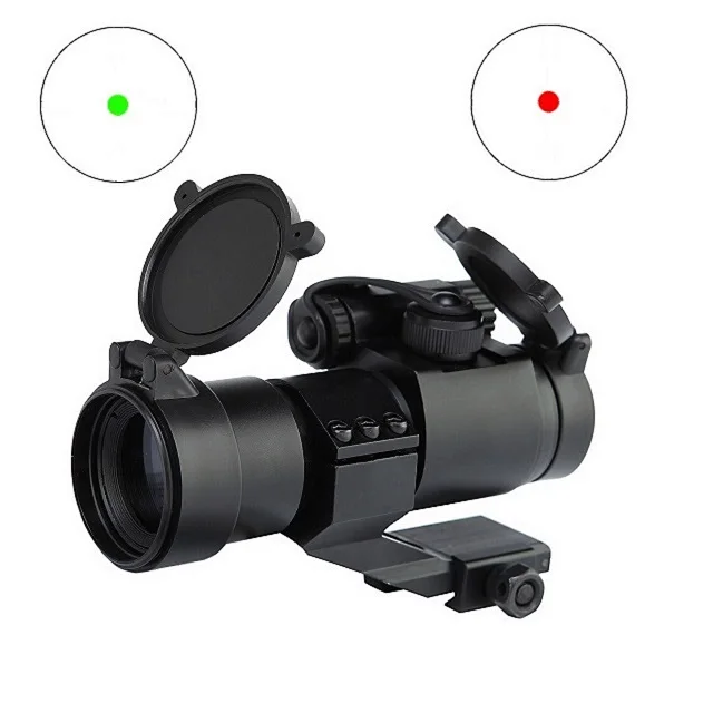 

32mm M2 Sighting Telescope Laser Gun Sight with Red Green Dot Scope for Picatinny Rail