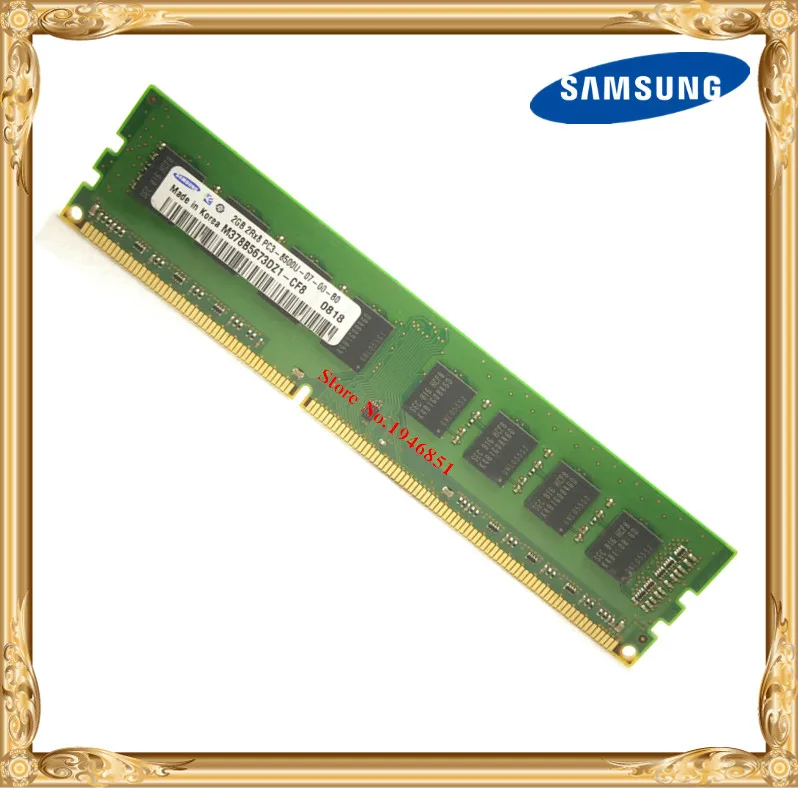 Samsung настольная память оригинальная DDR3 2 ГБ 4 1066 МГц 2G PC3 8500U PC RAM 8500|ddr3 2gb|desktop memoryram |