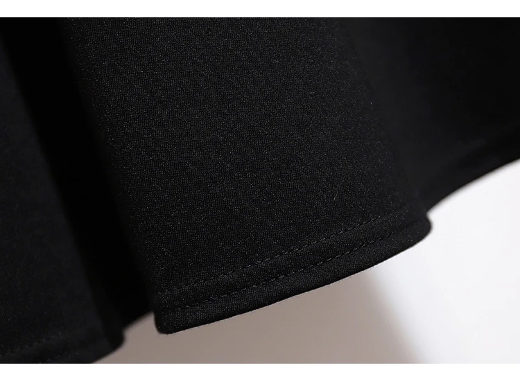 Trytree летнее Повседневное платье женское кружевное с расклешенными рукавами в горошек Сетчатое лоскутное полиэфирное черное ТРАПЕЦИЕВИДНОЕ ПЛАТЬЕ 2 способа ношения платье