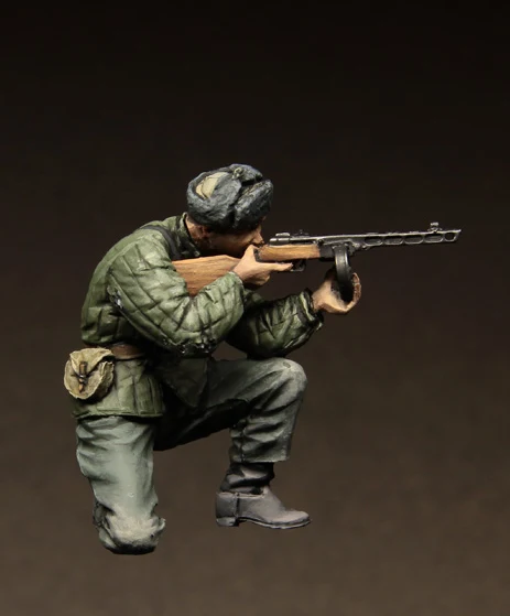 

1:35 scale resin model kit resin figure model Soviet soldier A3044