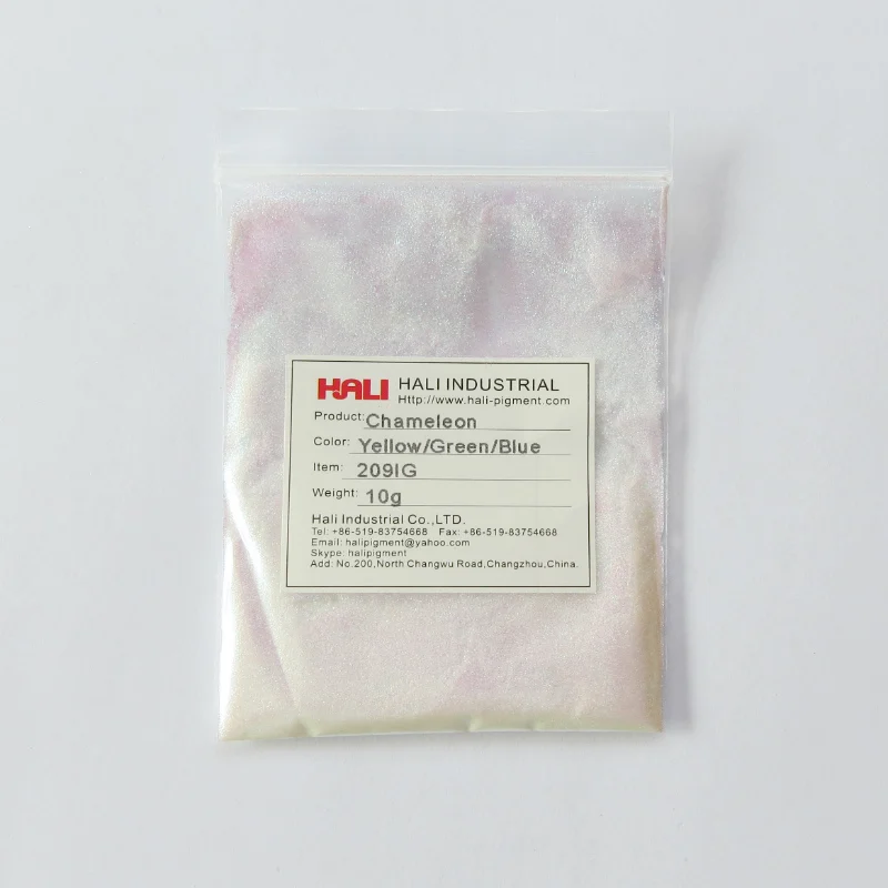 Pearl Pigment Powder Chameleon Chrome Auto Paint Pigment 1lot=10gram