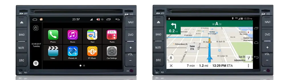 Clearance For Hyundai Sonata 2004~2008 Car Android Player Radio GPS Navigation Displayer System Audio Video In Dash Multimedia Head Unit 1