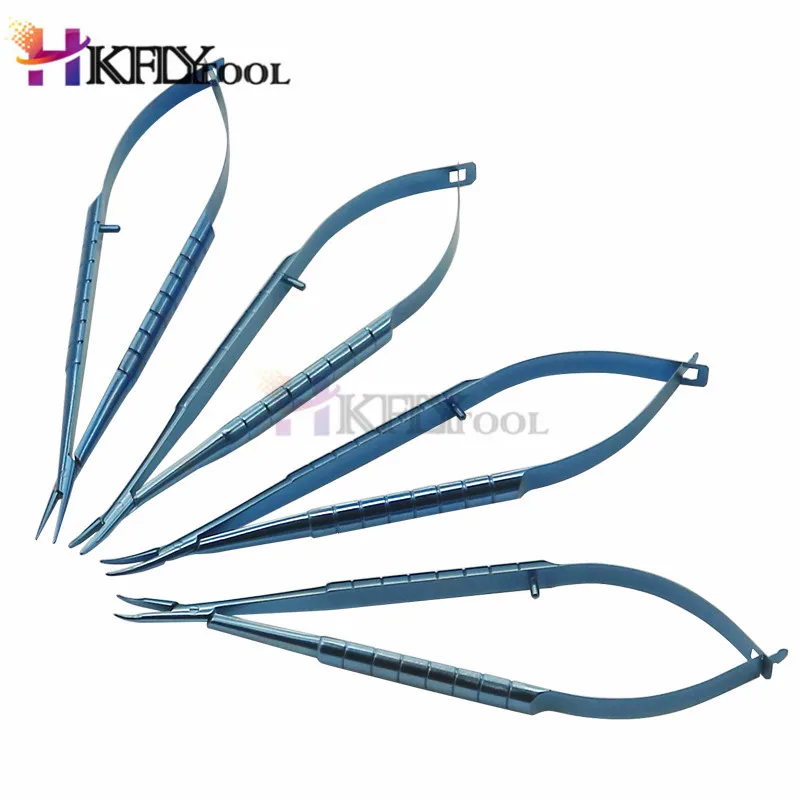 

12.5cm Titanium Tlloy Surgical Instruments Ophthalmic Microsurgical Dental Instruments Needle Holders Tool