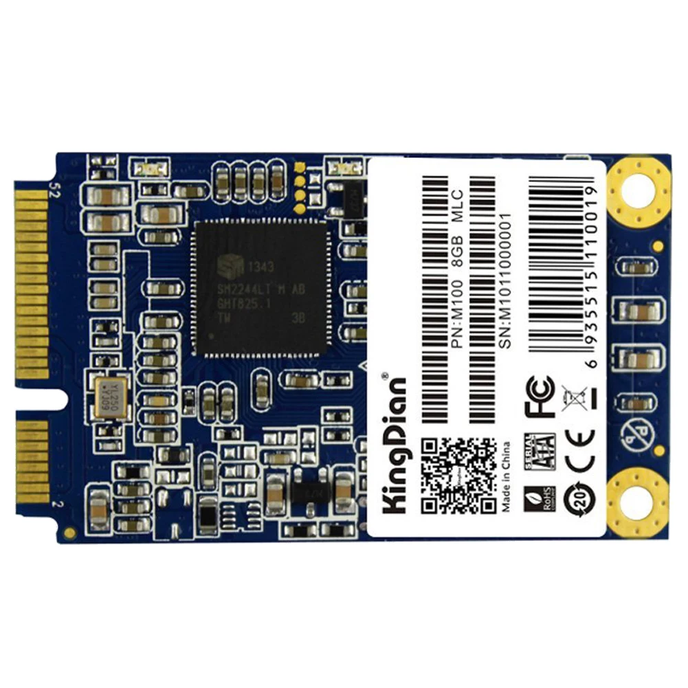 KingDian mSATA Solid State Disk SSD M100 Hard State Drive For Games