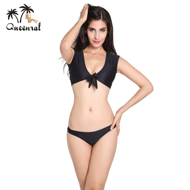 

Queenral Swimwear underwear Female Bras Women Briefs Suit sexy Bra set biquini suit for women Briefs clothes Biquines swimsuit