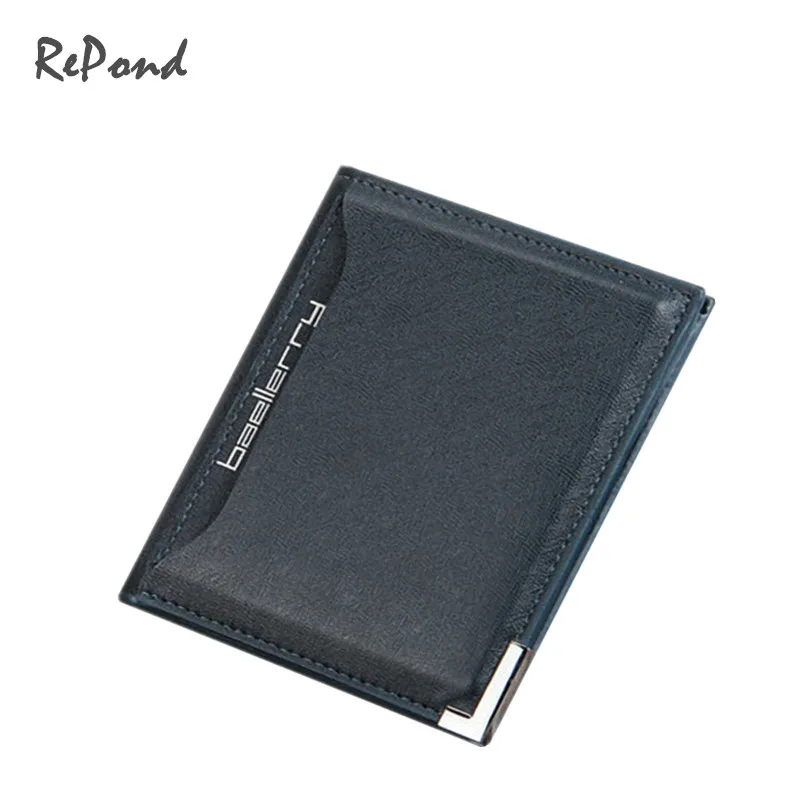 

Vertical Men's Multifunctional Fashion Leather Wallet Male Portable Cash Purse Brand Cash Clips Card Holder Carteiras Billetera