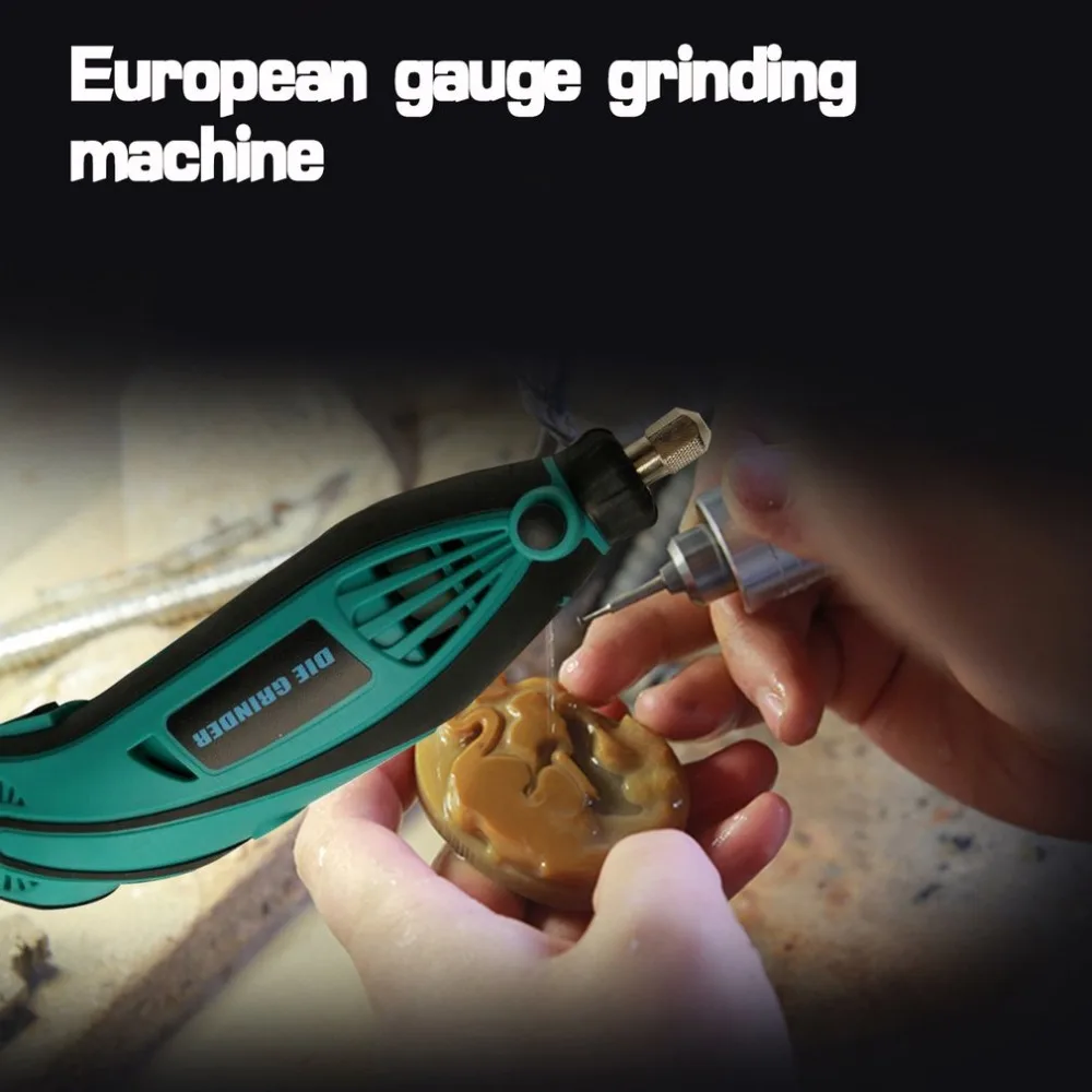 Мини электрическая гравировальная ручка бормашина 180 W дрель Grinder Kit