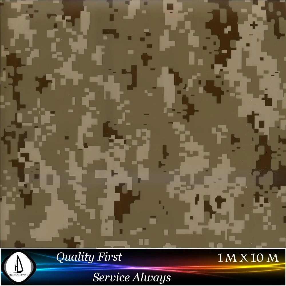 HYDROGRAPHIC FILM WATER TRANSFER HYDRODIPPING HYDRO DIP DIGITAL CAMO 1M