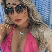 Emosnia, унисекс, пилот, Modis, солнцезащитные очки, Oculos De Sol feminino,, Роскошные, для женщин, мужчин, брендовые, дизайнерские, солнцезащитные очки, Ретро стиль, UV400