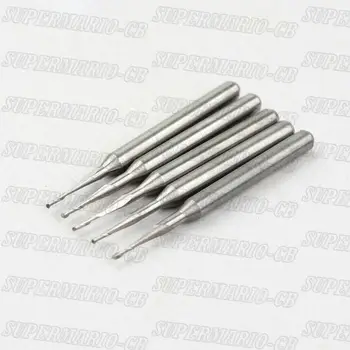 

10 x 0.8mm 2 Flute Carbide Ball Nose End Mills 3mm CEL(2Q x 30803x10)