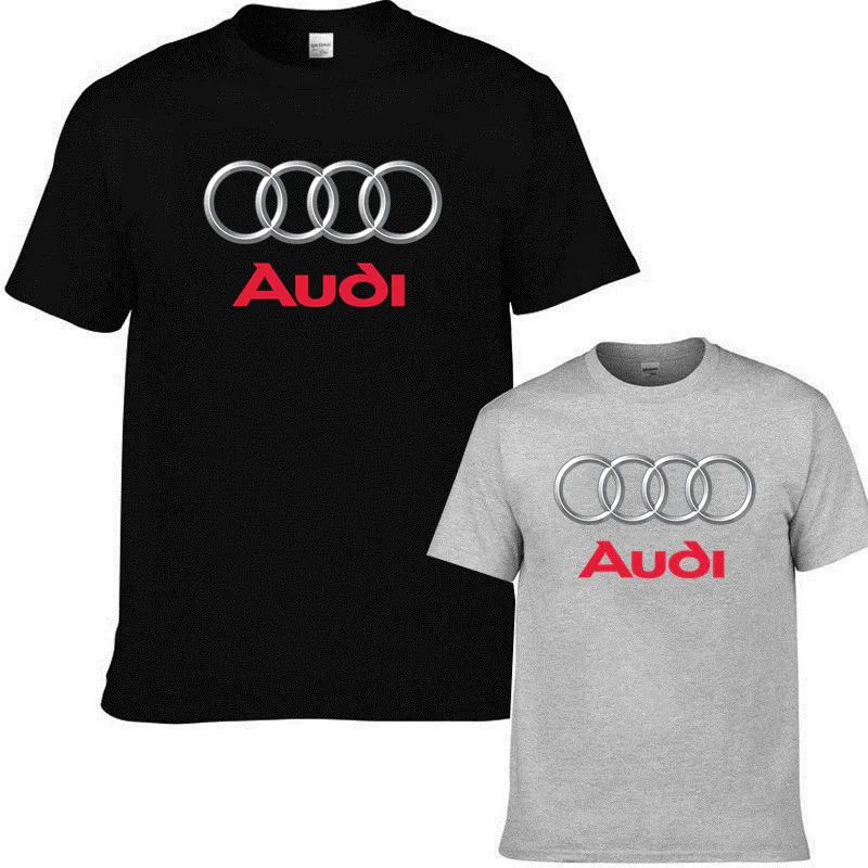 2018 Одежда высшего качества AUDI футболки линия QUATTRO TT S3 S4 S5 S6 S7 S8 RS R8 RS6 RS4 вентилятор