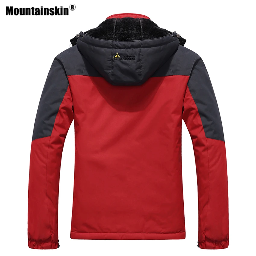 Ceny Mountainskin damski zimowy wewnętrzny polar wodoodporne kurtki turystyczne Outdoor Sports ciepły Camping Trekking narciarstwo płaszcz marki VB097