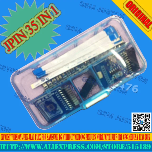 US $45 0 |Jpin 35 in 1 for Samsumg LG huawei Without welding and pinout work with RIFF BOX MEDUSA OCTOPUS JTAG BOX-in Mobile Phone Adapters from