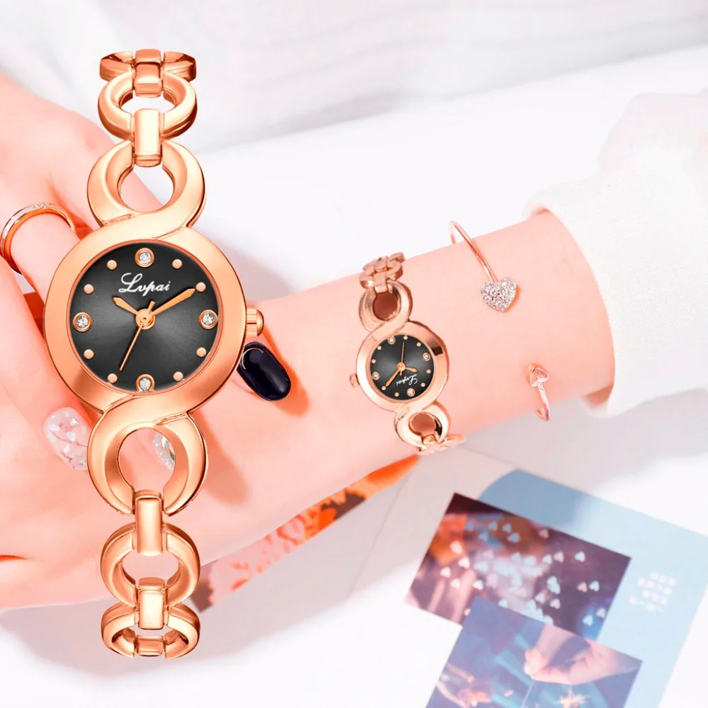 Женские наручные часы со стразами женские часы с циферблатом наручные часы розовый браслет из золотого сплава ремешок простые часы платье