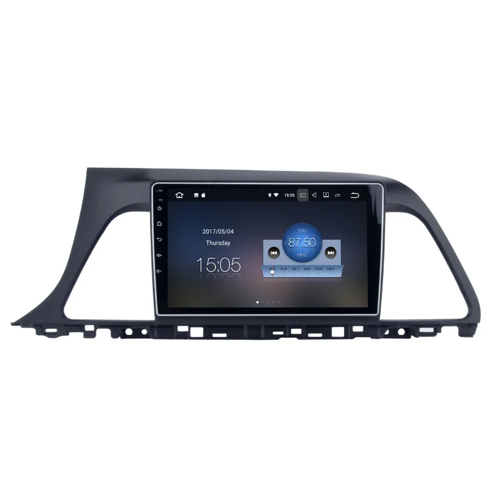 Best COIKA 9" IPS Screen Android 9.0 System Car Head Unit Radio For Hyundai Sonata 2015 GPS Navi SWC 4G BT WIFI 4+64G RAM Octa Core 3