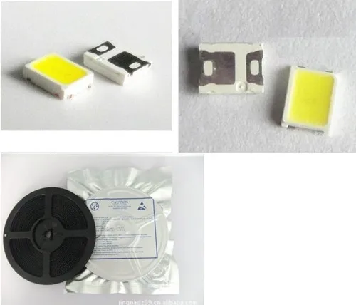 100 шт./лот led 0 5 Вт 55 65 лм smd 2835 Золотой проволочный Чип лампа излучающая диоды для