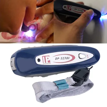 

Mas Tech In stock! Mini 2 in 1 UV Currency Money Note Detector Counterfeit Checker With Lanyard Newest