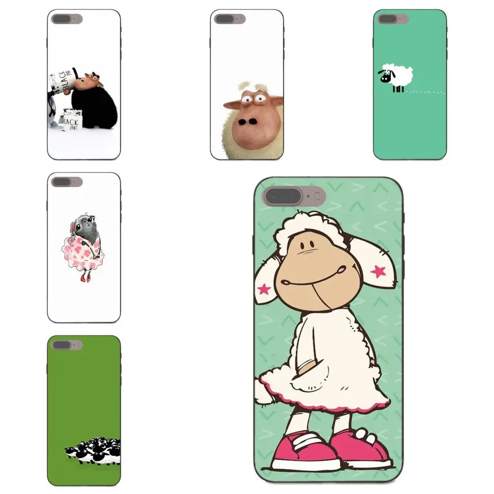 

Sheep For Samsung Galaxy I9080 Note 4 8 9 S3 S4 S5 S6 S7 S8 S9 S10 Edge Plus Lite G313 Soft Silicone TPU Black Quinn Phone