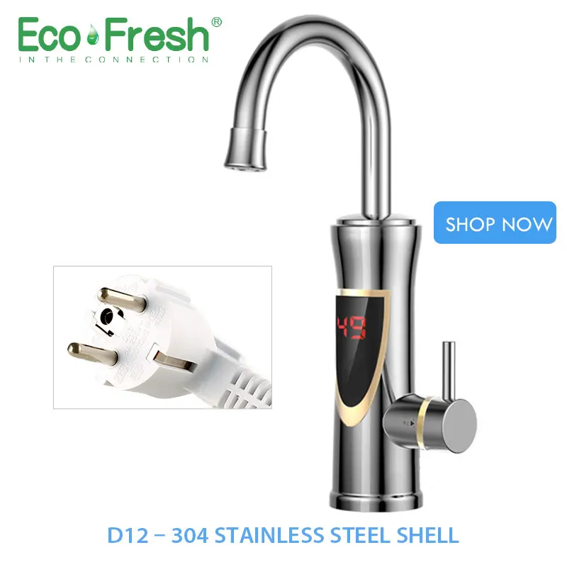 Ecofresh torneira elétrica aquecedor de água instantâneo