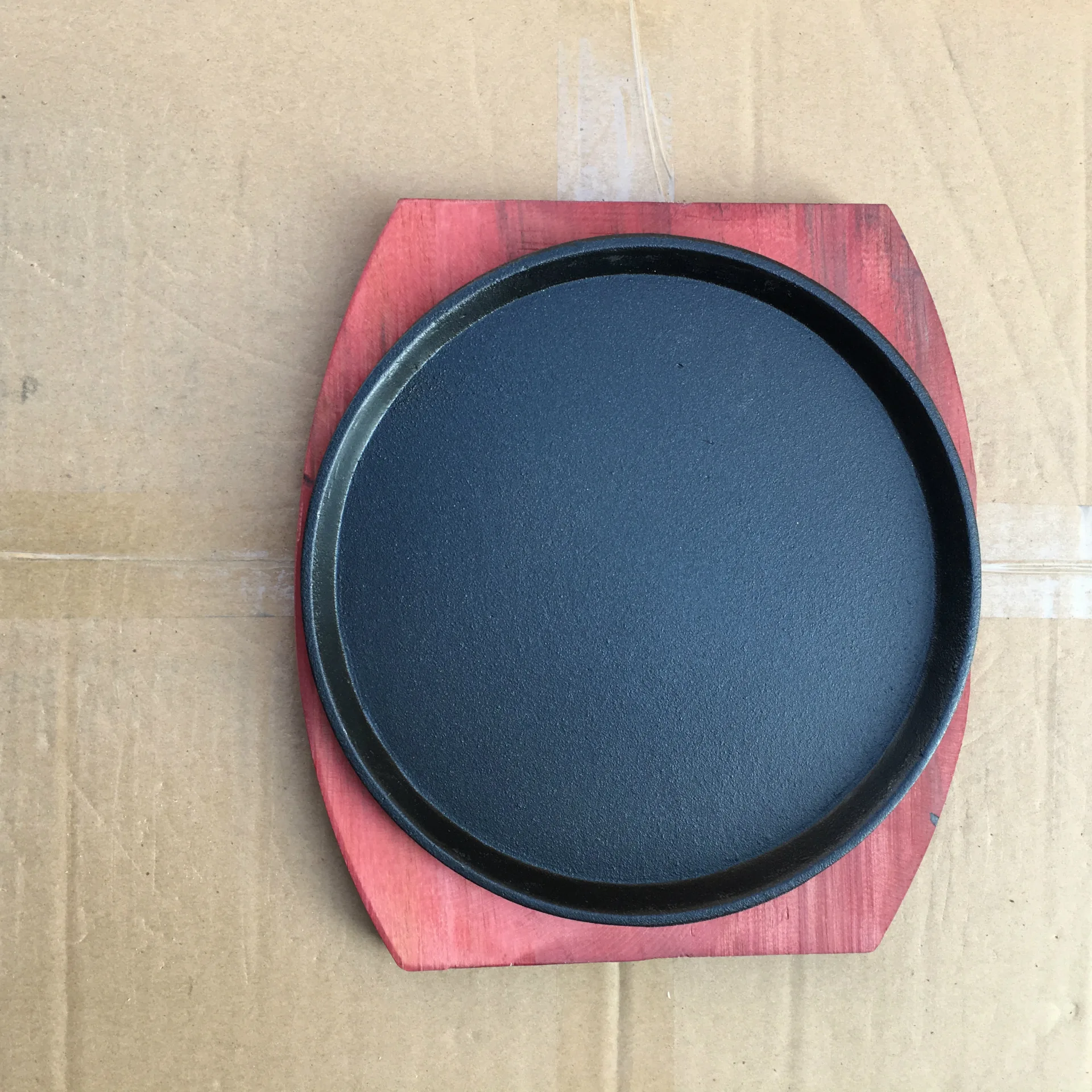

Iron Steak Plate Disc/Steak Plate/Barbecue Plate Steak Plate Bbq Tools