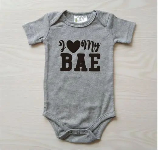 PADDY DESIGN BAE Best Auntie Ever I Love My Bae/футболка для всей семьи, топ для новорожденных, модные футболки с короткими рукавами