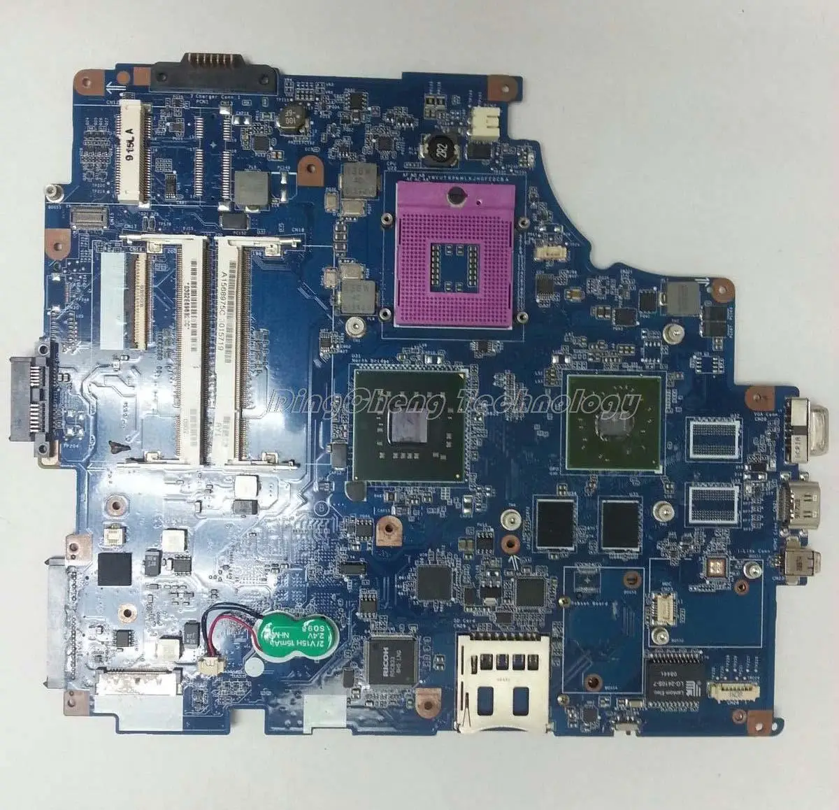 

MBX 189 laptop Motherboard For Sony M760 MBX-189 1P-0084J00-8011 REV:1.1 with 2 video non-integrated graphics card