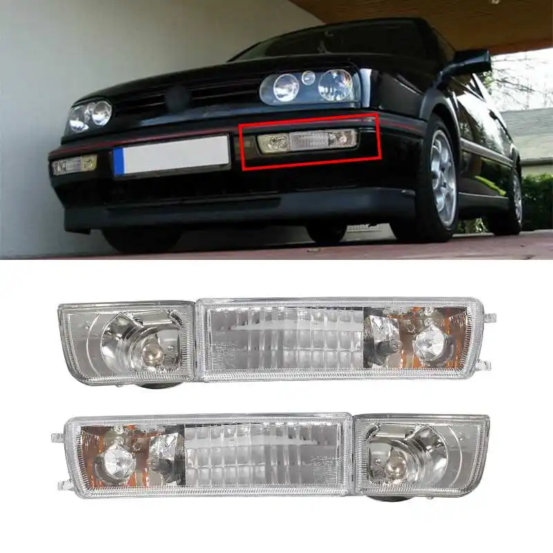 

2x Turn Signals & 2x Fog Lights For Volkswagen Golf/Jetta MK3 1993-1999 NEW XNC