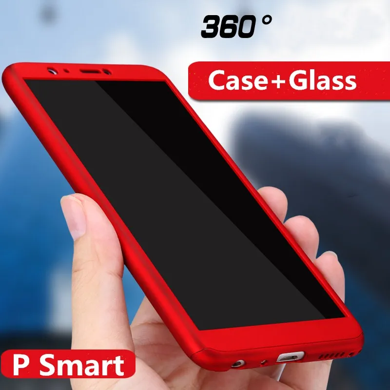 Beira 360 чехлы для телефонов huawei P Smart полный корпус покрытие Пластиковая Задняя