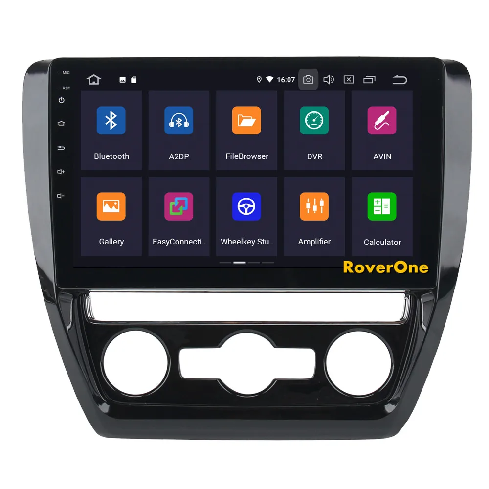 Cheap For VW for Volkswage Jetta Android 9.0 Quad Core Autoradio Car Radio Stereo GPS Navigation Sat Navi Multimedia Player 7