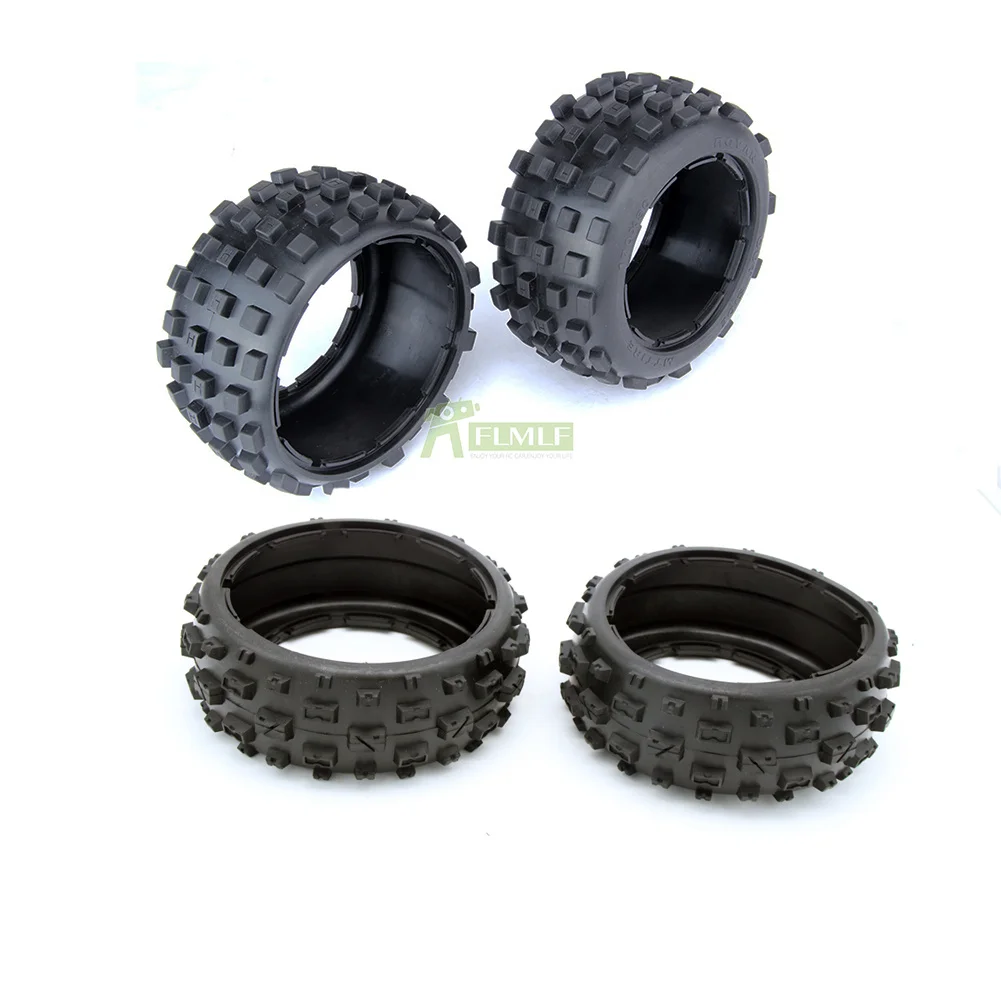 

5B Front & Rear knobby tire set (without inner foam) for 1/5 HPI Baja 5b ss Rovan Kingmotor car