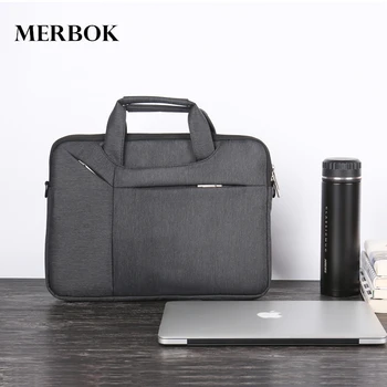

Multi-Pockets Waterproof Notebook Bag For MacBook Pro 13" 15" Air 13 Portable Laptop Bag For Asus ZenBook UX461UN-DS74T 14 inch