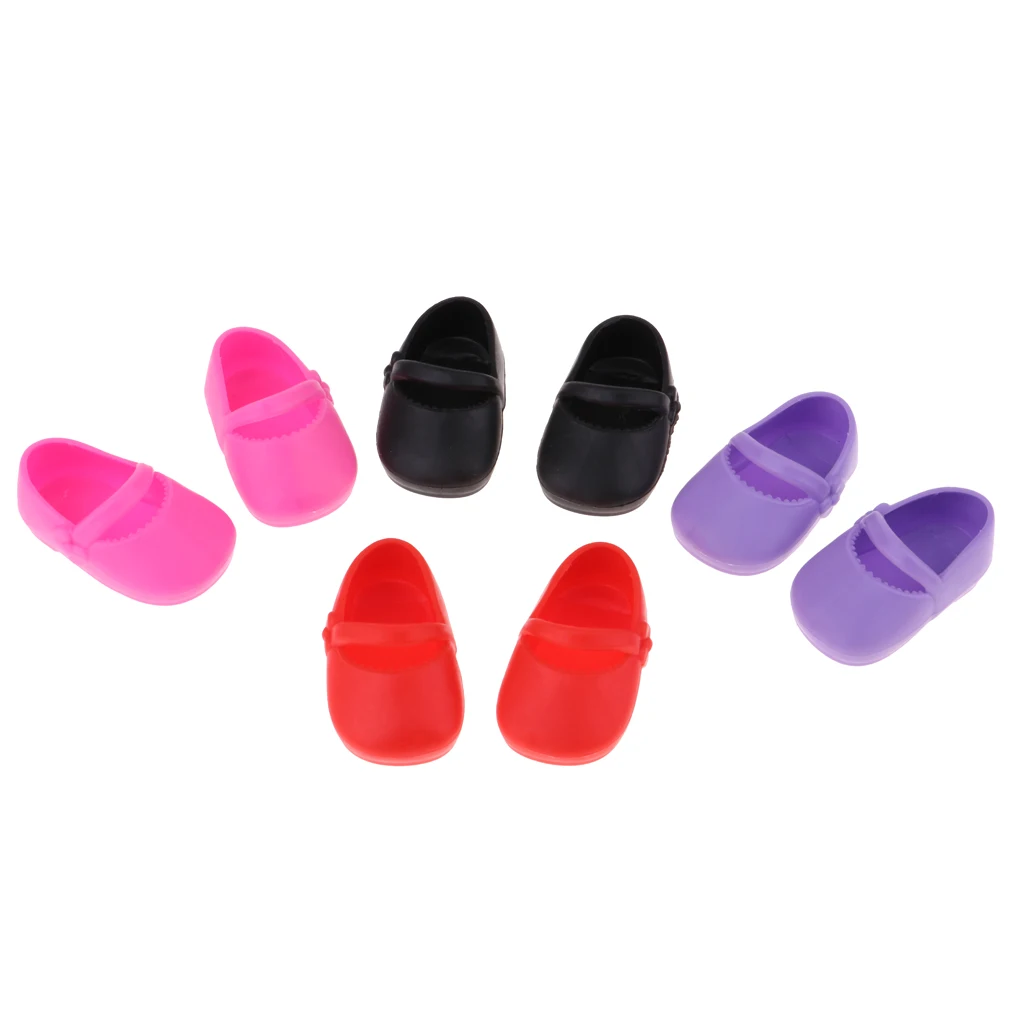 4 Pairs Sandals Shoes Flats for 16inch Sharon and Other Doll Casual Outfit