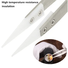 Керамический Пинцет diy core artifacts отвертка Изоляция высокая термостойкость против короткого замыкания