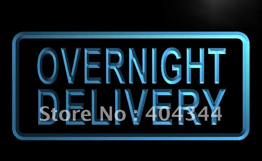 

LB524- Overnight Delivery Display Cafe LED Neon Light Sign