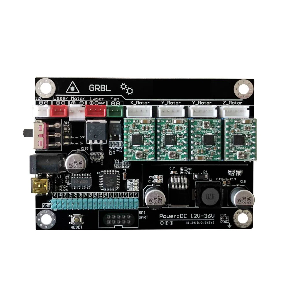 Cnc3018/2418/1610 лазерный гравировальный станок с ЧПУ контрольная панель GRBL плата управления ttl pwm функция